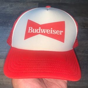 ♦️ 2 for $25 BUNDLE ♦️Vintage Budweiser truckerhat